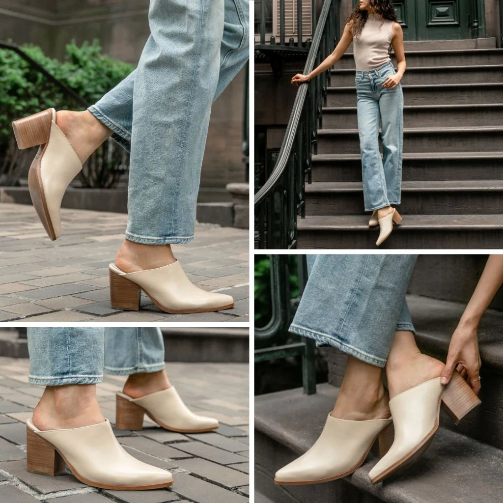 Summer mule traditionnelle femme