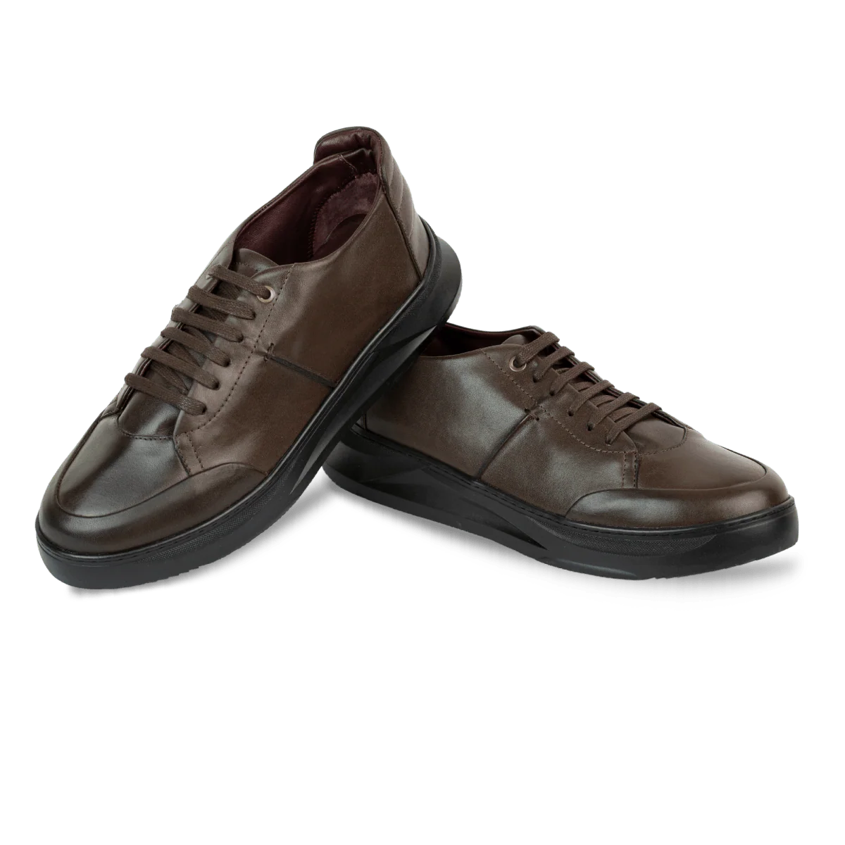 Stratos Sneakers Homme Cuir Marron