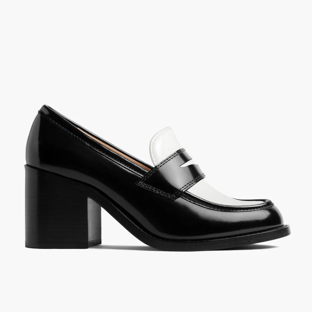 Penny à talons hauts mocassin femme