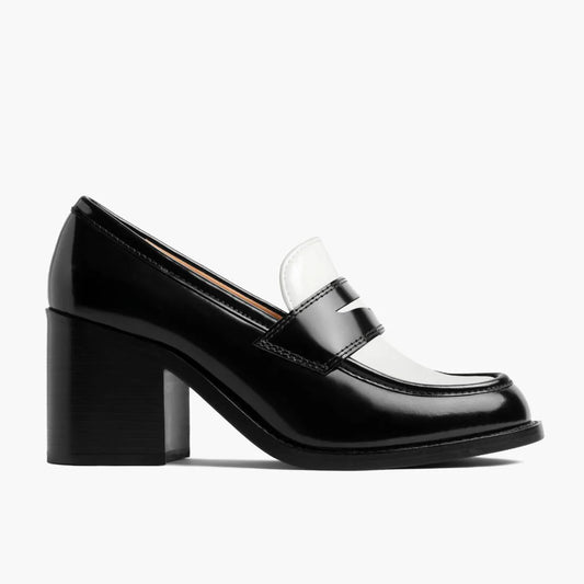 Penny à talons hauts mocassin femme