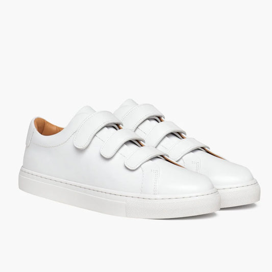 Baskets basses à triple bride pour femme