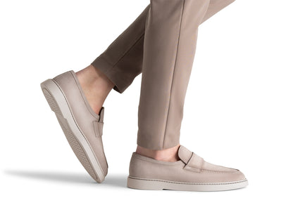 Bandera mocassin en daim souple