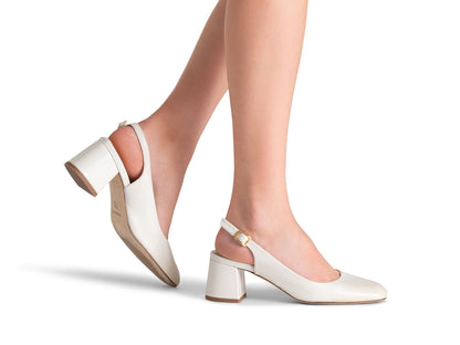Mid Slingback escarpin femme