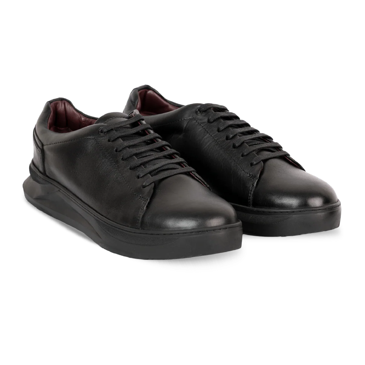 Apex Sneakers Homme Cuir Noir