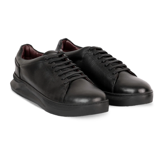 Apex Sneakers Homme Cuir Noir