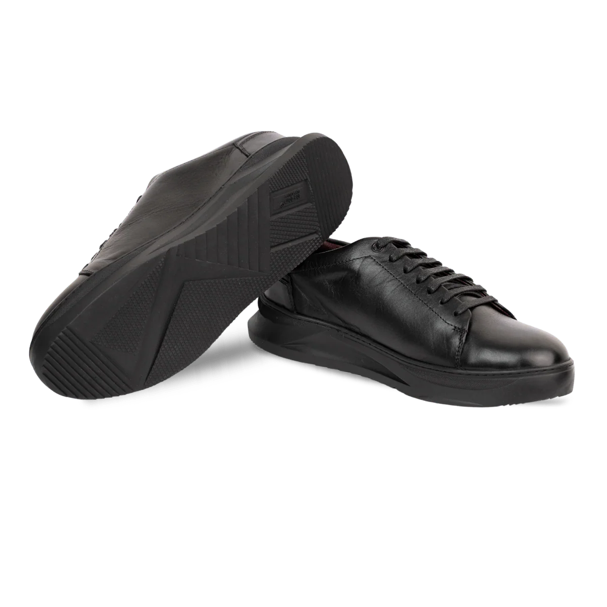 Apex Sneakers Homme Cuir Noir