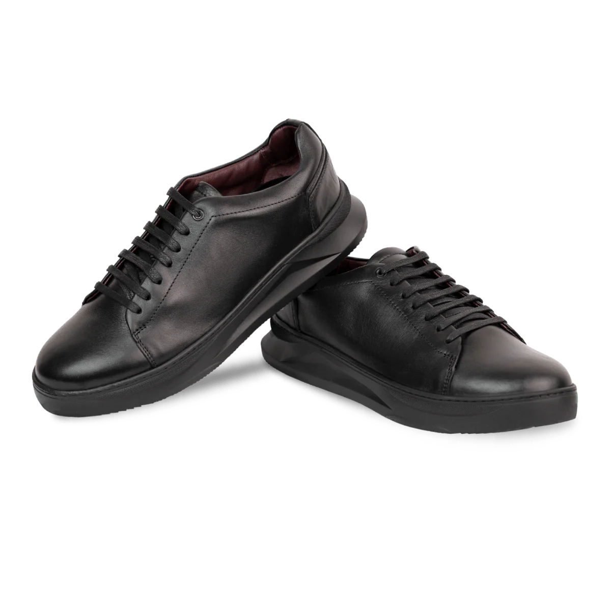 Apex Sneakers Homme Cuir Noir