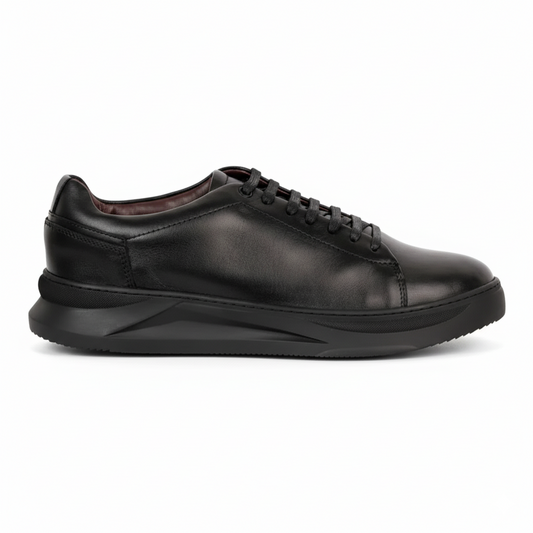 Apex Sneakers Homme Cuir Noir