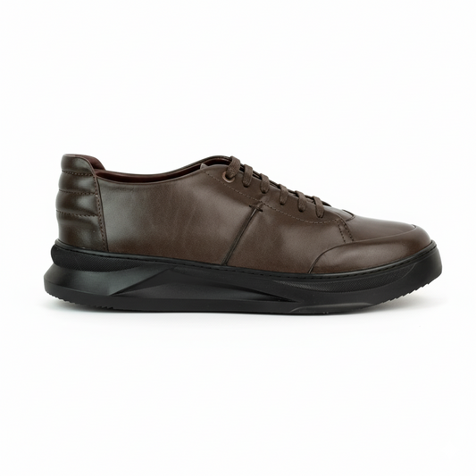 Stratos Sneakers Homme Cuir Marron
