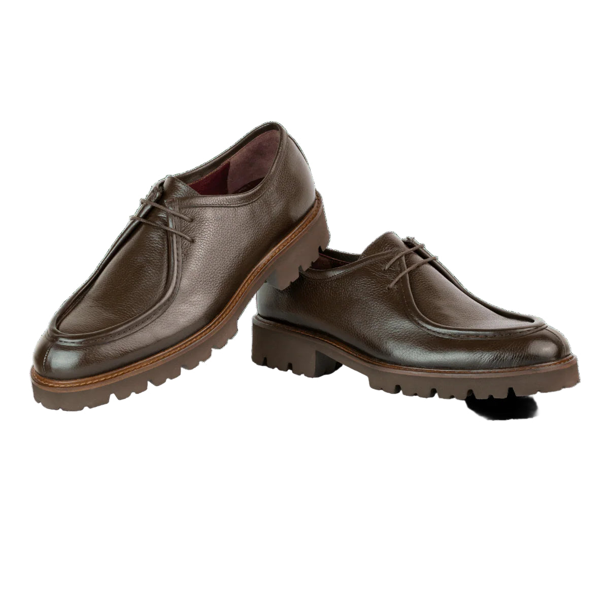 Noble Derby Homme Cuir Marron