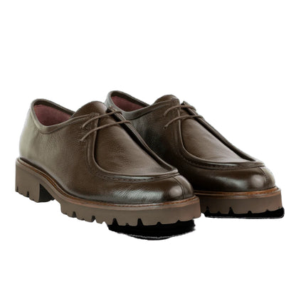 Noble Derby Homme Cuir Marron
