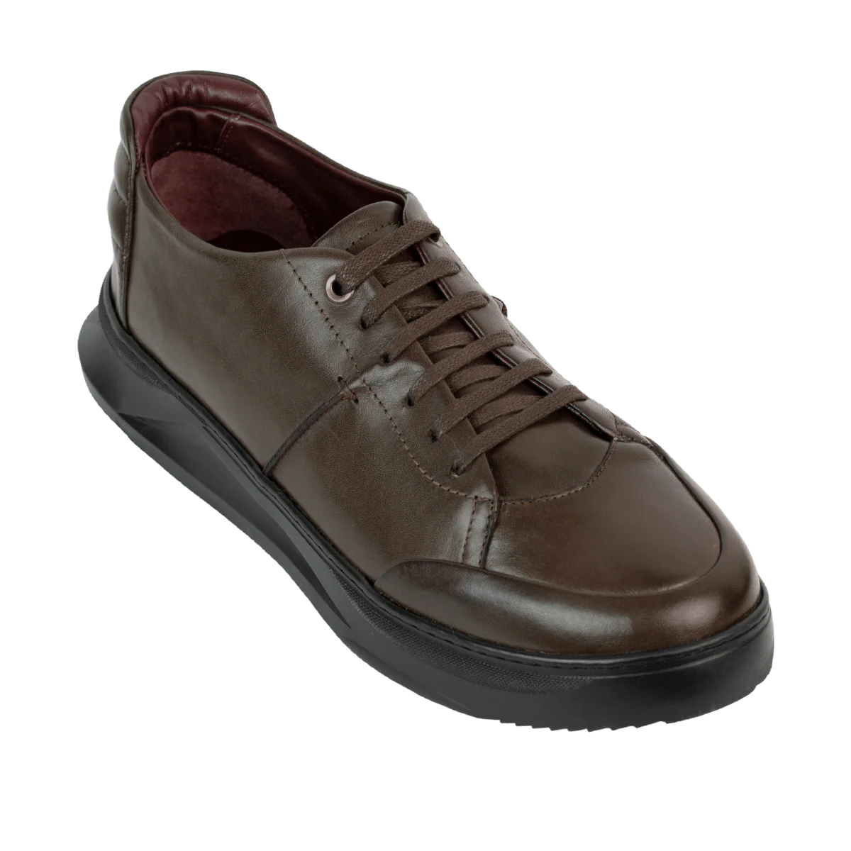 Stratos Sneakers Homme Cuir Marron