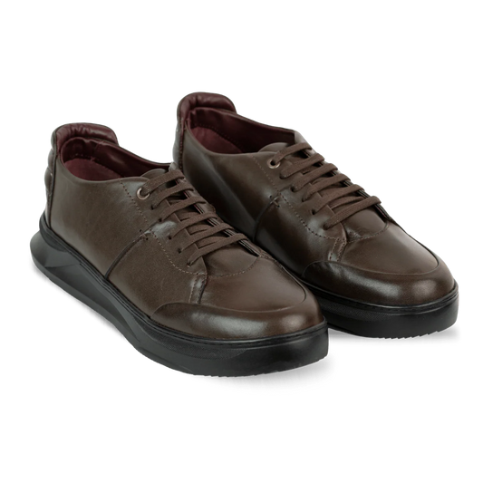 Stratos Sneakers Homme Cuir Marron