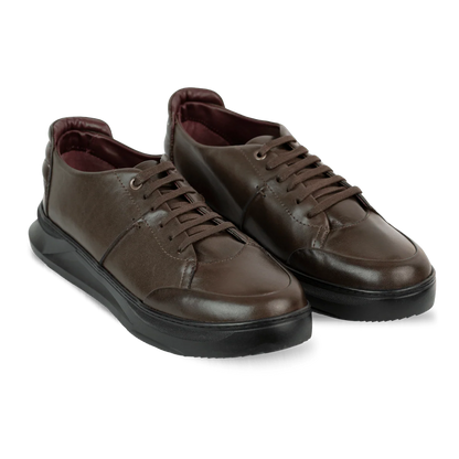 Stratos Sneakers Homme Cuir Marron