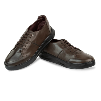Stratos Sneakers Homme Cuir Marron